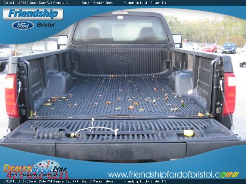 2010 Ford F250 Super Duty FX4 Regular Cab 4x4 Black / Medium Stone Photo #14