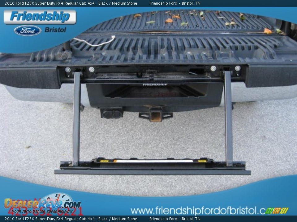 2010 Ford F250 Super Duty FX4 Regular Cab 4x4 Black / Medium Stone Photo #15