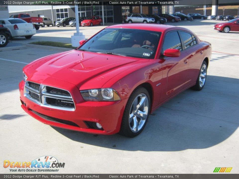 Front 3/4 View of 2012 Dodge Charger R/T Plus Photo #1