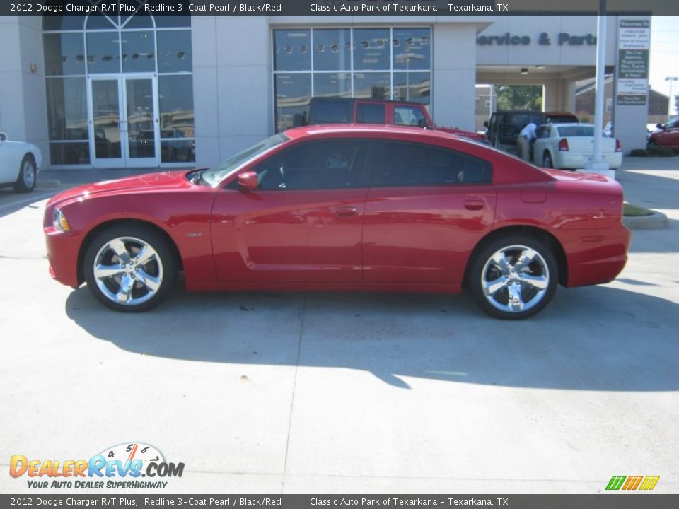 2012 Dodge Charger R/T Plus Redline 3-Coat Pearl / Black/Red Photo #2