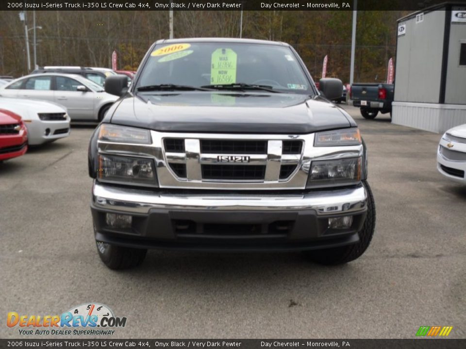 2006 Isuzu i-Series Truck i-350 LS Crew Cab 4x4 Onyx Black / Very Dark Pewter Photo #2