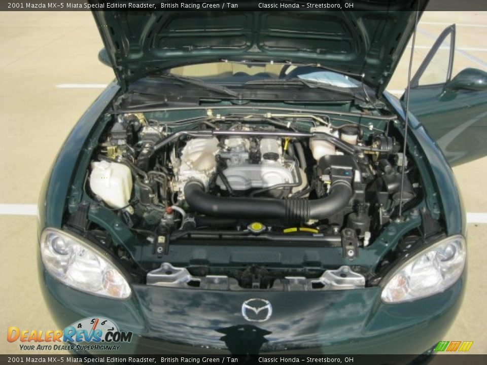 2001 Mazda MX-5 Miata Special Edition Roadster 1.8 Liter DOHC 16-Valve 4 Cylinder Engine Photo #6