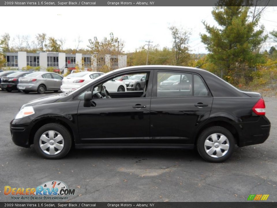 Nissan versa black 2009 #2