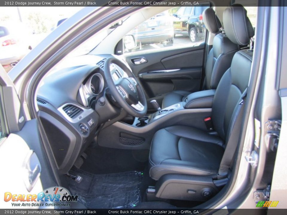 Black Interior 2012 Dodge Journey Crew Photo 10