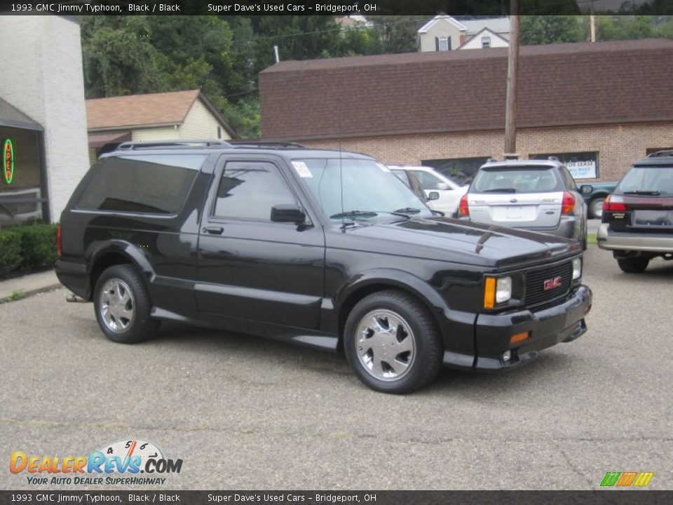 Black 1993 GMC Jimmy Typhoon Photo #1