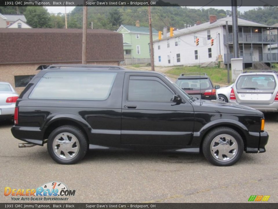 Black 1993 GMC Jimmy Typhoon Photo #2