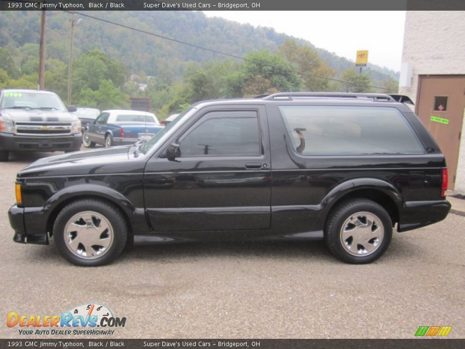 Black 1993 GMC Jimmy Typhoon Photo #6