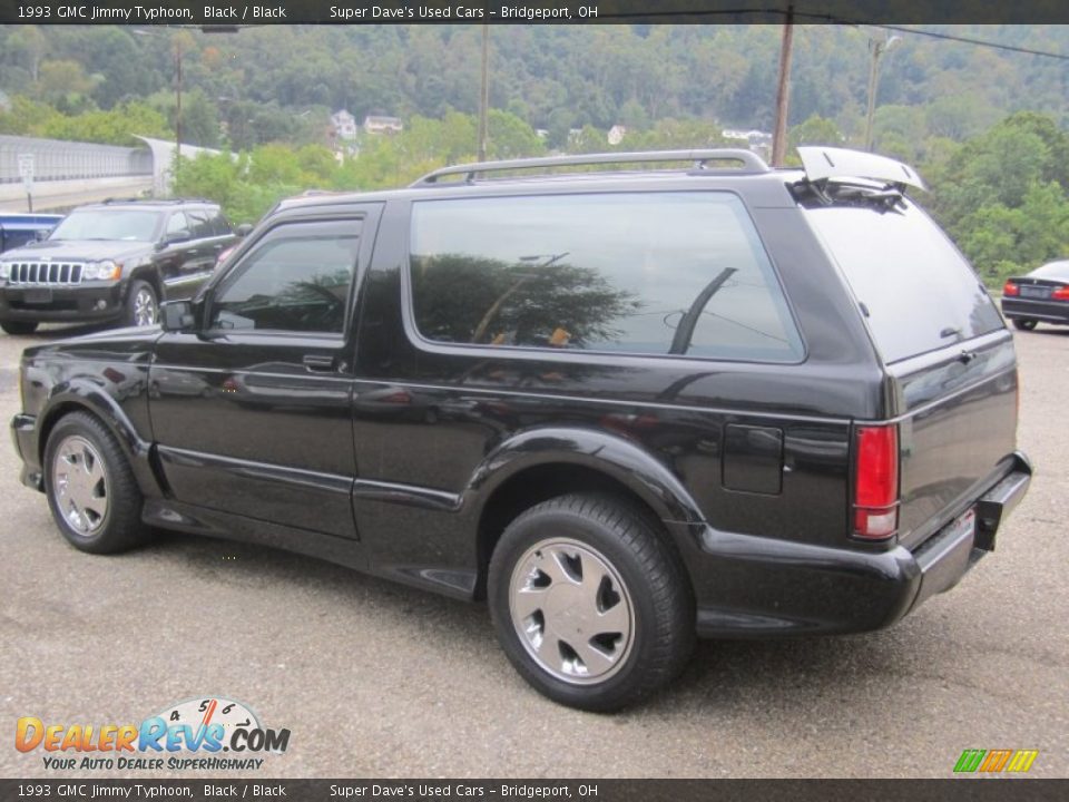 Black 1993 GMC Jimmy Typhoon Photo #7