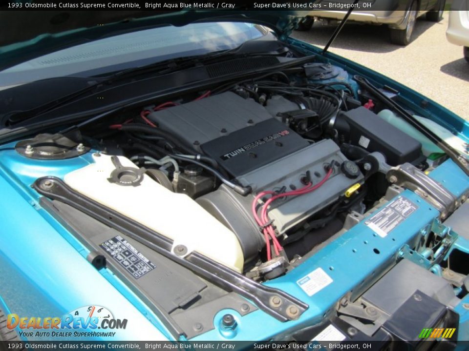 1993 Oldsmobile Cutlass Supreme Convertible 3.4 Liter DOHC 24-Valve V6 Engine Photo #20