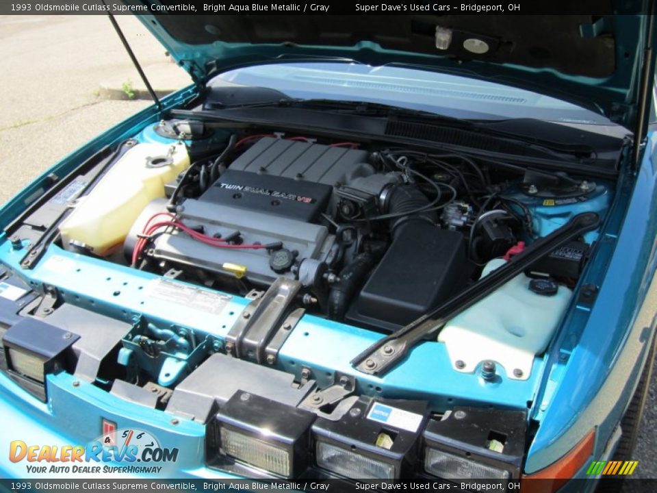 1993 Oldsmobile Cutlass Supreme Convertible 3.4 Liter DOHC 24-Valve V6 Engine Photo #21