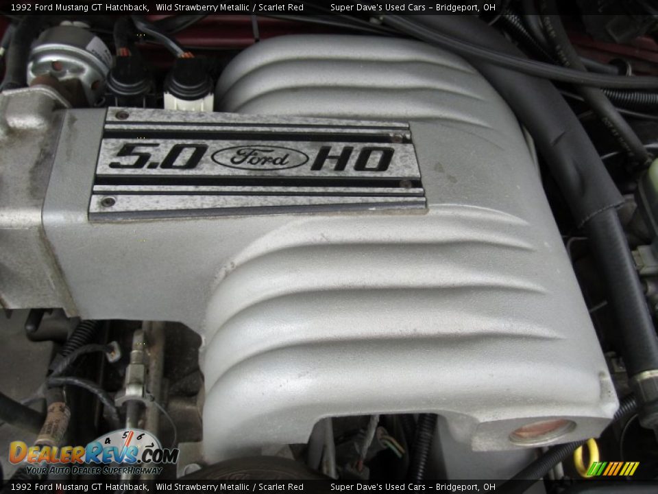 1992 Ford Mustang GT Hatchback 5.0 HO OHV 16-Valve V8 Engine Photo #33