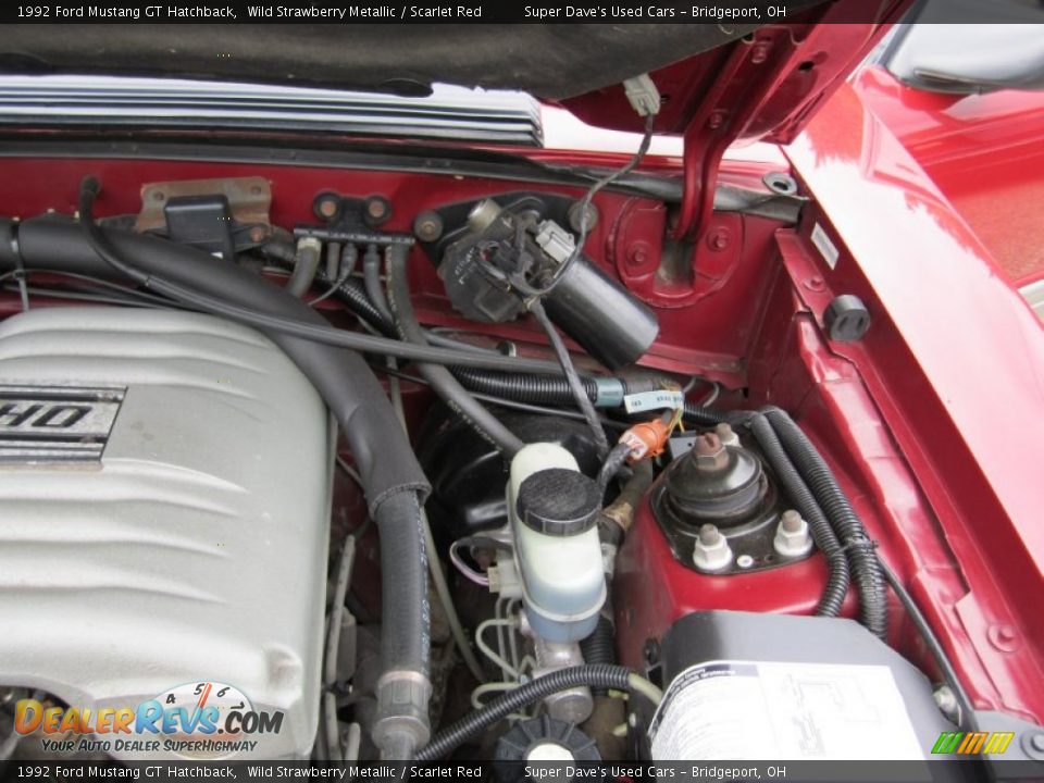 1992 Ford Mustang GT Hatchback 5.0 HO OHV 16-Valve V8 Engine Photo #34