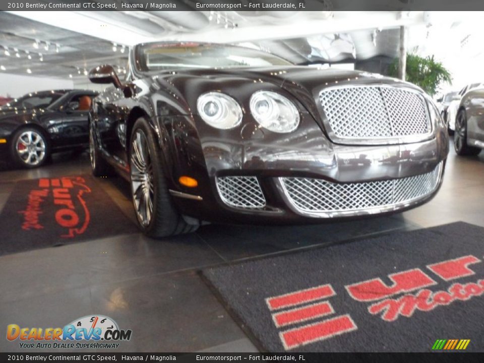 2010 Bentley Continental GTC Speed Havana / Magnolia Photo #1