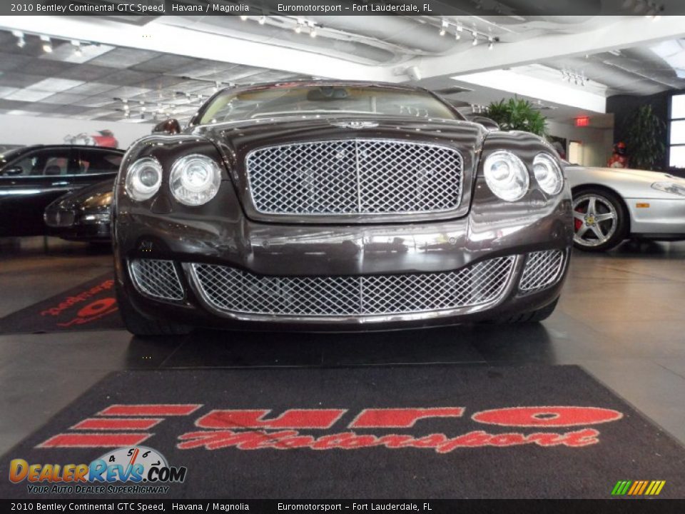 2010 Bentley Continental GTC Speed Havana / Magnolia Photo #2