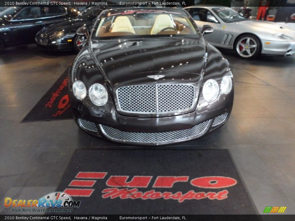 2010 Bentley Continental GTC Speed Havana / Magnolia Photo #3