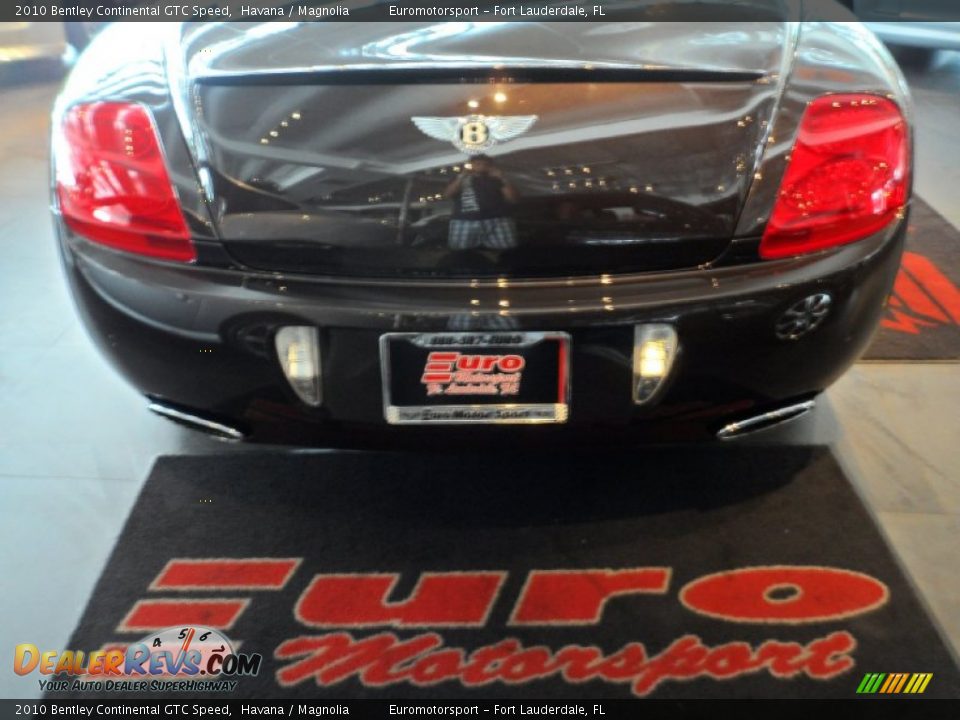 2010 Bentley Continental GTC Speed Havana / Magnolia Photo #6