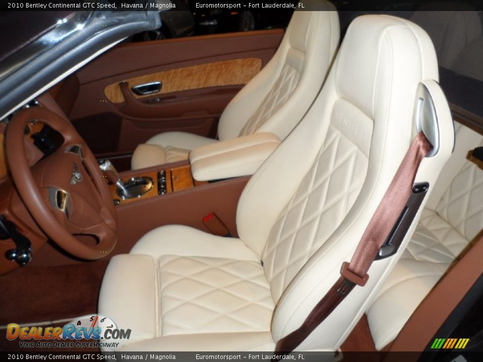 Magnolia Interior - 2010 Bentley Continental GTC Speed Photo #11