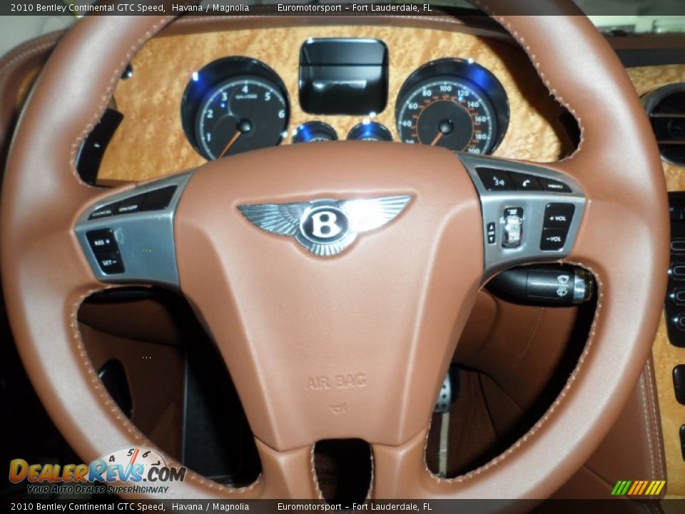 2010 Bentley Continental GTC Speed Havana / Magnolia Photo #12