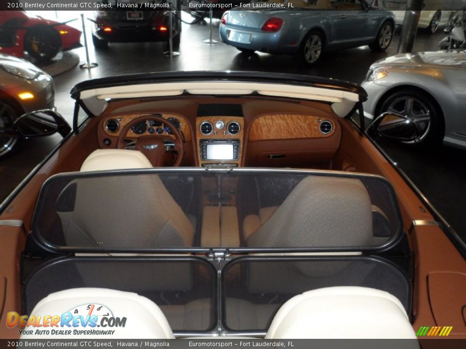 2010 Bentley Continental GTC Speed Havana / Magnolia Photo #17