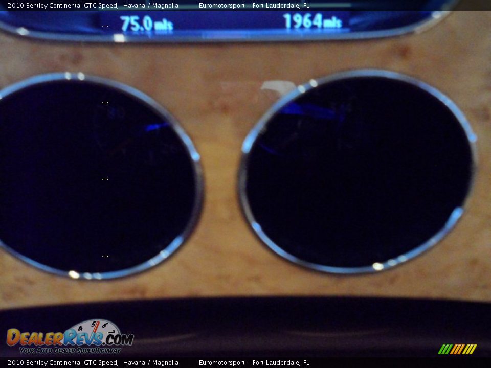 2010 Bentley Continental GTC Speed Havana / Magnolia Photo #19