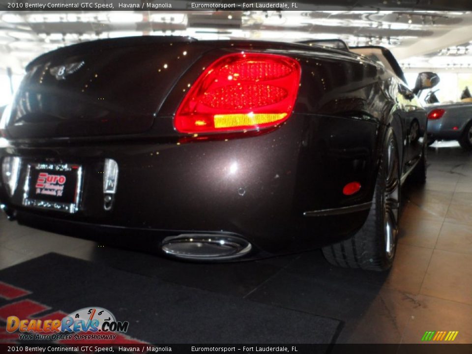 2010 Bentley Continental GTC Speed Havana / Magnolia Photo #22