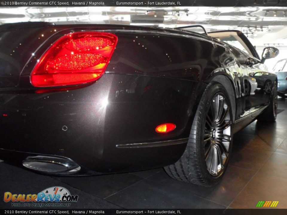 2010 Bentley Continental GTC Speed Havana / Magnolia Photo #23
