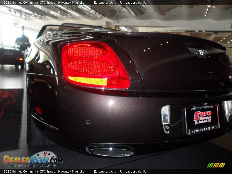 2010 Bentley Continental GTC Speed Havana / Magnolia Photo #24