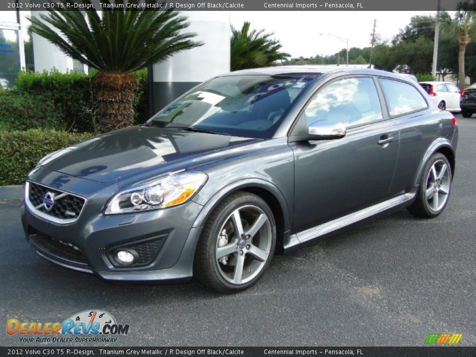 Titanium Grey Metallic 2012 Volvo C30 T5 R-Design Photo #1