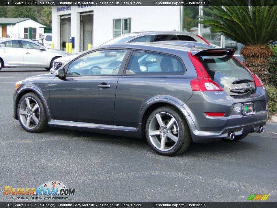 2012 Volvo C30 T5 R-Design Titanium Grey Metallic / R Design Off Black/Calcite Photo #5