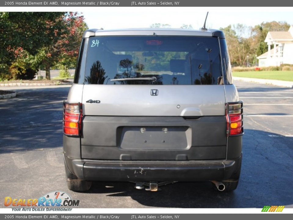 2005 Honda Element EX AWD Magnesium Metallic / Black/Gray Photo #5