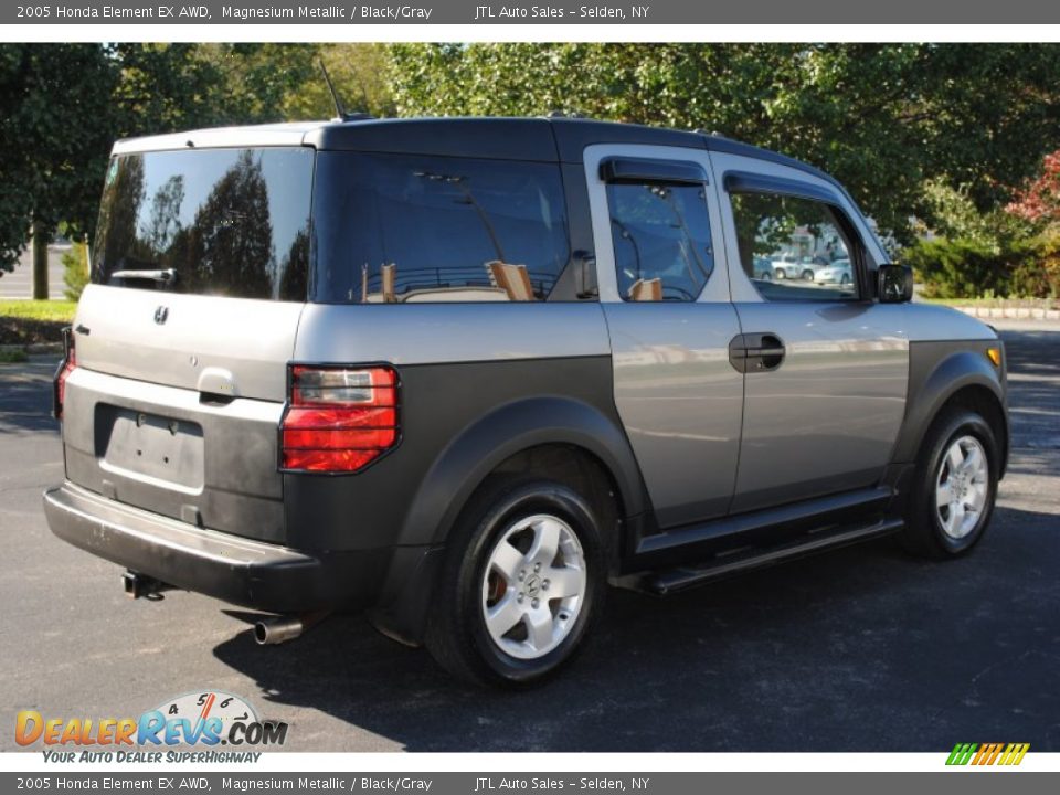 2005 Honda Element EX AWD Magnesium Metallic / Black/Gray Photo #6