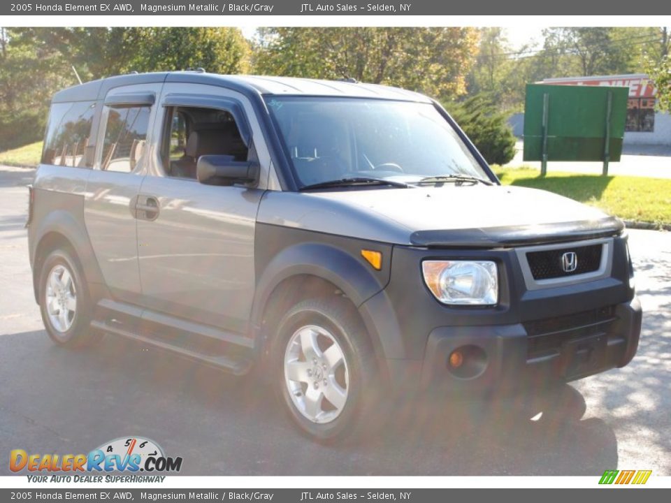 2005 Honda Element EX AWD Magnesium Metallic / Black/Gray Photo #7
