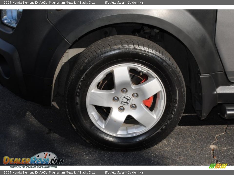 2005 Honda Element EX AWD Magnesium Metallic / Black/Gray Photo #8