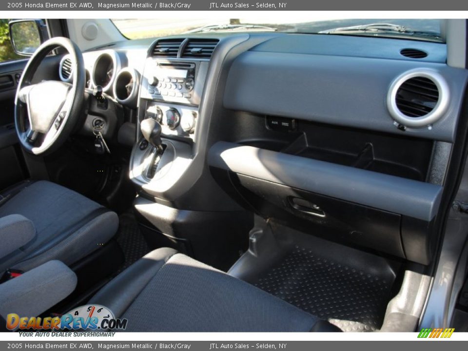 2005 Honda Element EX AWD Magnesium Metallic / Black/Gray Photo #9