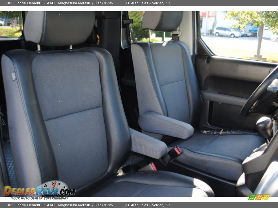2005 Honda Element EX AWD Magnesium Metallic / Black/Gray Photo #10
