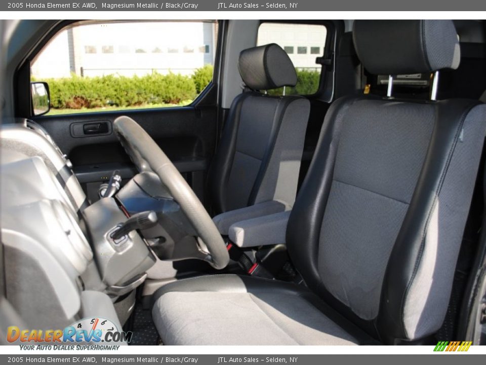 2005 Honda Element EX AWD Magnesium Metallic / Black/Gray Photo #12