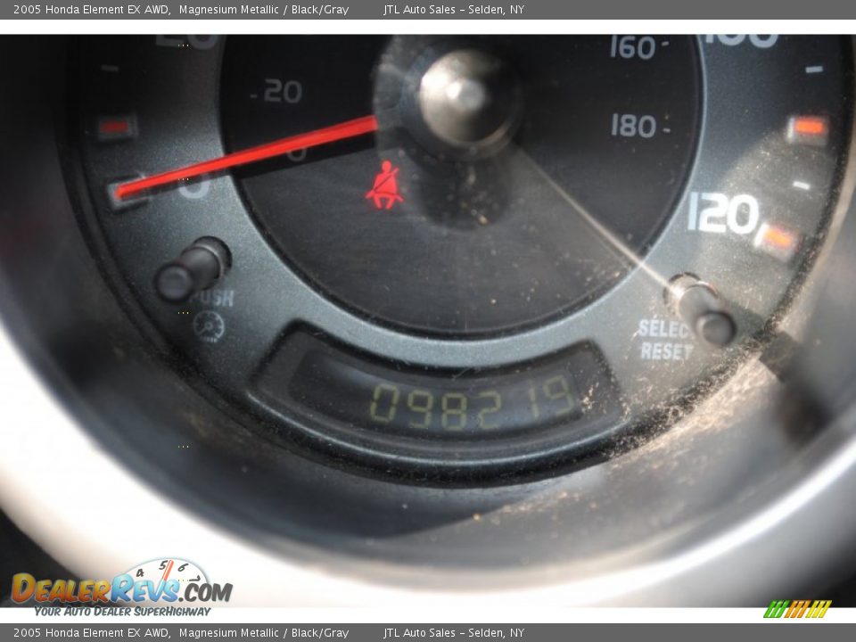 2005 Honda Element EX AWD Magnesium Metallic / Black/Gray Photo #13