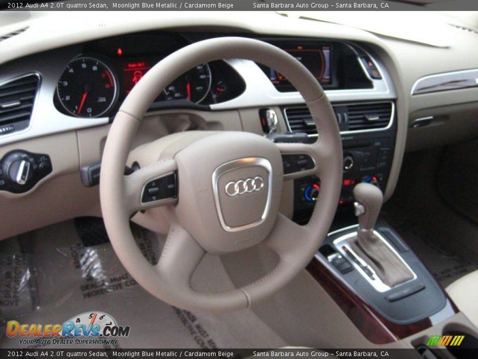 2012 Audi A4 2.0T quattro Sedan Steering Wheel Photo #6