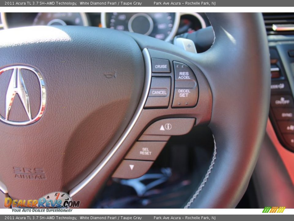 Controls of 2011 Acura TL 3.7 SH-AWD Technology Photo #16