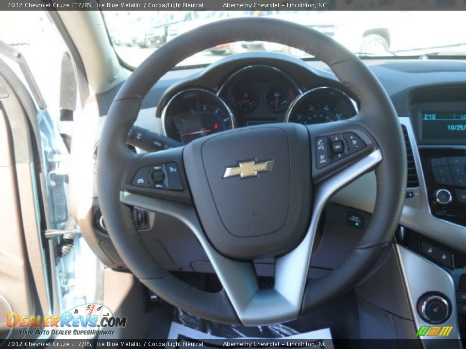 2012 Chevrolet Cruze LTZ/RS Steering Wheel Photo #15