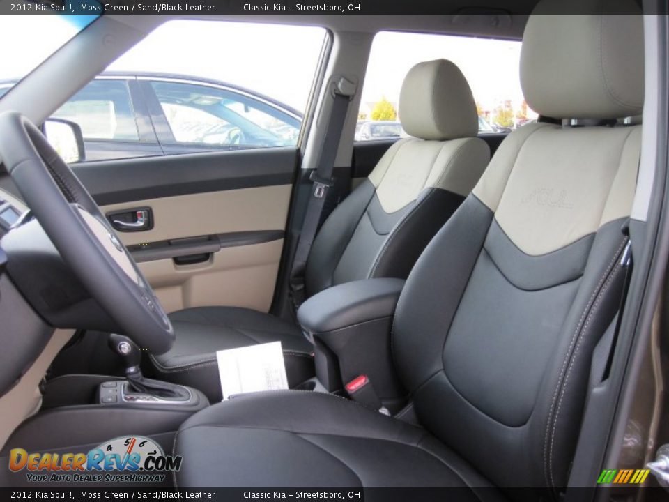 Sand/Black Leather Interior - 2012 Kia Soul ! Photo #12