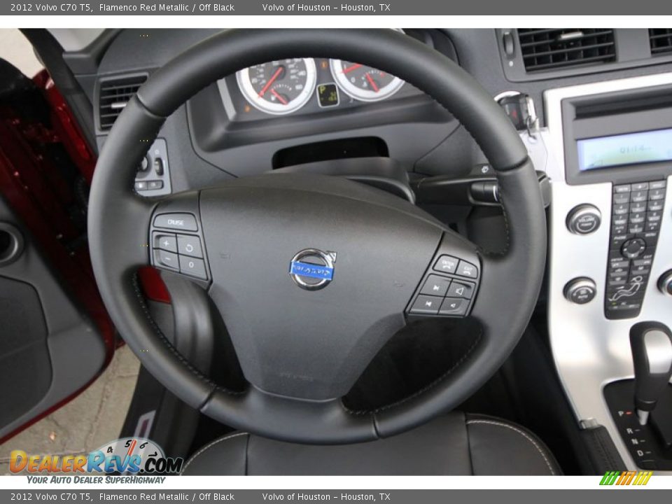 2012 Volvo C70 T5 Steering Wheel Photo #16