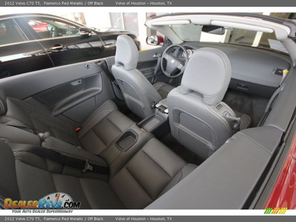 Off Black Interior - 2012 Volvo C70 T5 Photo #18