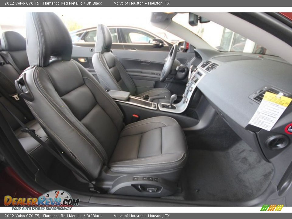 Off Black Interior - 2012 Volvo C70 T5 Photo #20