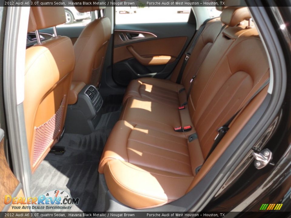 Nougat Brown Interior - 2012 Audi A6 3.0T quattro Sedan Photo #6