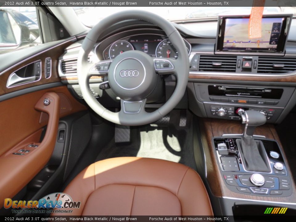 Dashboard of 2012 Audi A6 3.0T quattro Sedan Photo #7