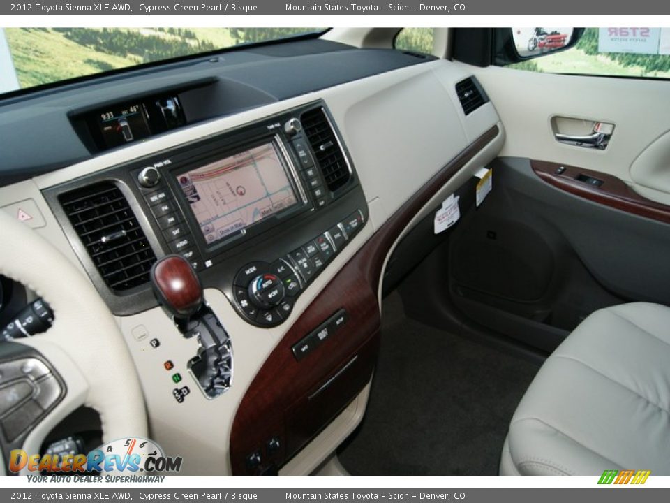 Dashboard of 2012 Toyota Sienna XLE AWD Photo #5