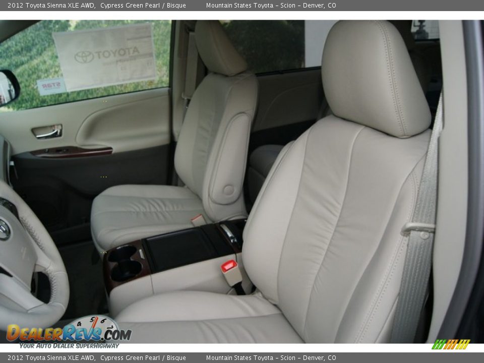 2012 Toyota Sienna XLE AWD Cypress Green Pearl / Bisque Photo #6