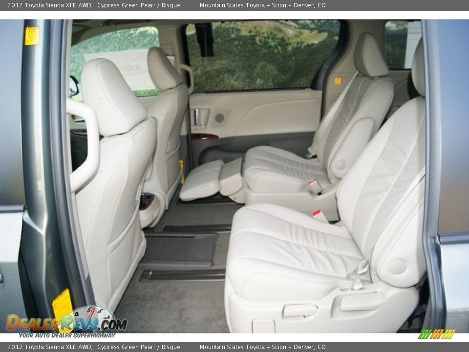 Bisque Interior - 2012 Toyota Sienna XLE AWD Photo #7