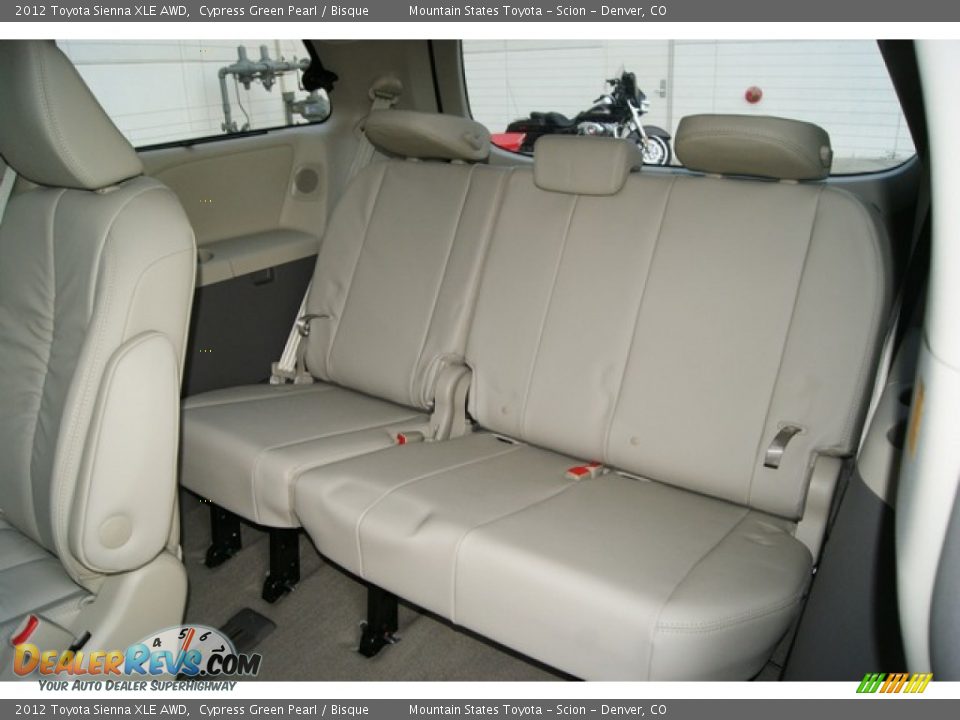 Bisque Interior - 2012 Toyota Sienna XLE AWD Photo #9